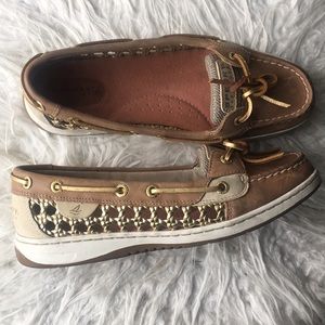Sperry Top Sider Angelfish Cane Woven Boat Shoe